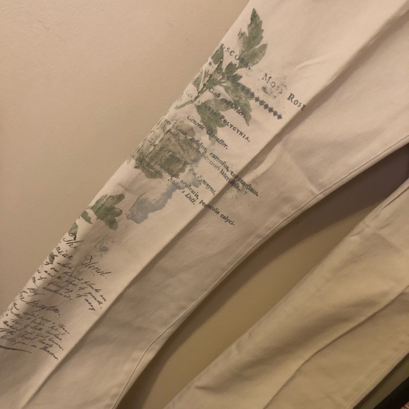 Vintage Ralph Lauren Floral/Script Print Jeans - Picture 6 of 15